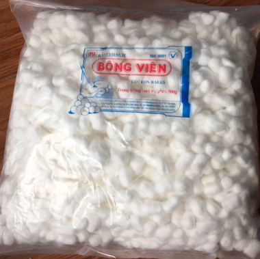 Bông gòn Viên Bảo Thạch 500g