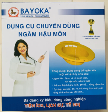 Chậu ngâm hậu môn Bayoka