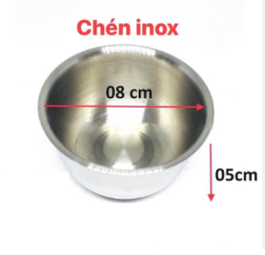 Chén chum inox số 3