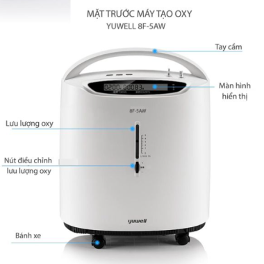 Máy tạo oxy 5 Lít Yuwell 8F-5AW