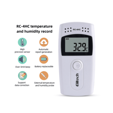 Nhiệt ẩm kế tự ghi Elitech RC-4HC (hiệu chuẩn)