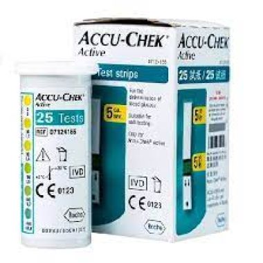 Que thử đường huyết Accu-chek Active 25