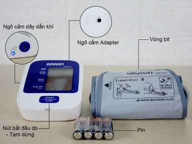 Máy đo huyết áp điện tử Omron HEM-8712