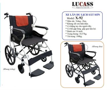 Xe lăn du lịch Lucass X-92