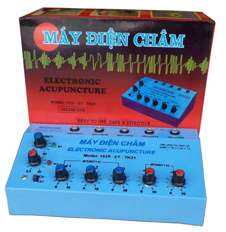 Máy châm cứu 5 cọc Electronic Acupuncture 1592