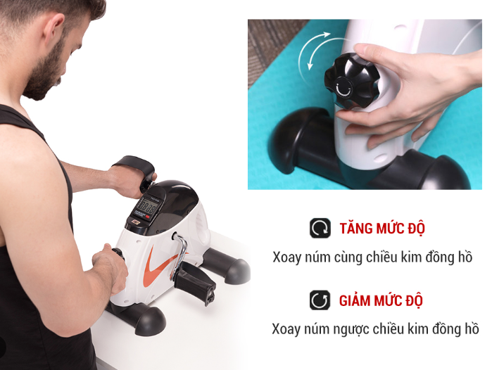 Xe đạp tập tay chân GoodFit GF001PA