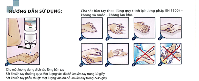 Dung dịch sát khuẩn tay nhanh Aniosgel 85 NPC