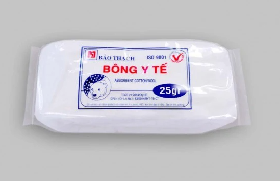 Bông gòn y tế Bảo Thạch 25g