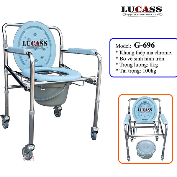 Ghế bô vệ sinh Lucass G-696