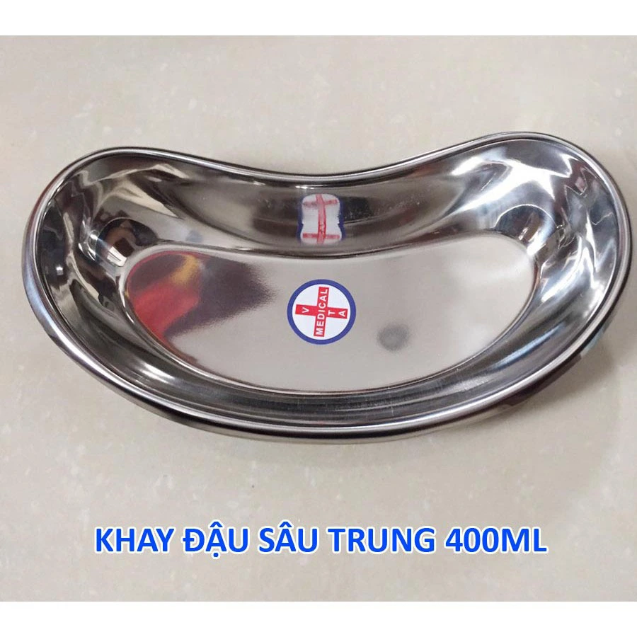 Khay hạt đậu inox 400ml