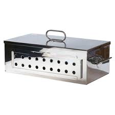 Hộp hấp inox chữ nhật 34 x 18 x 12cm