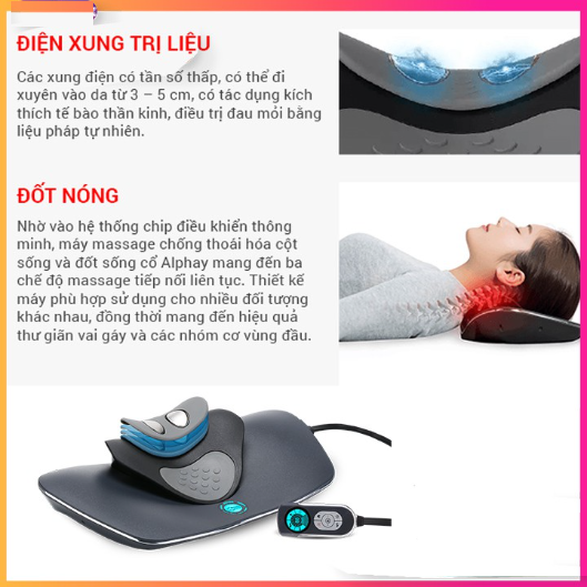 Máy massage trị liệu cột sống cổ JKAH-3