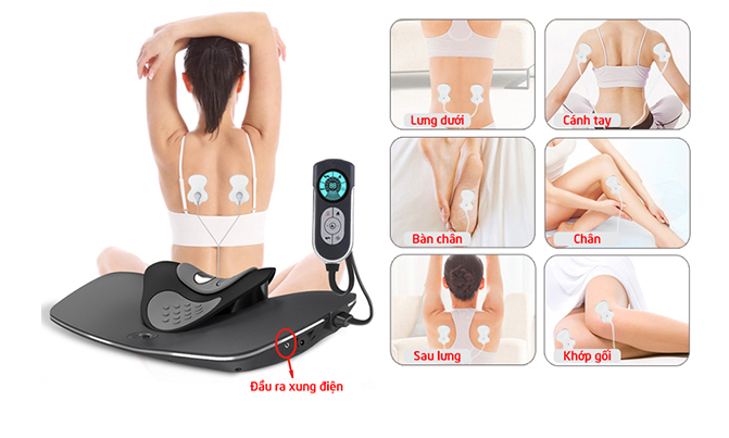 Máy massage trị liệu cột sống cổ JKAH-3