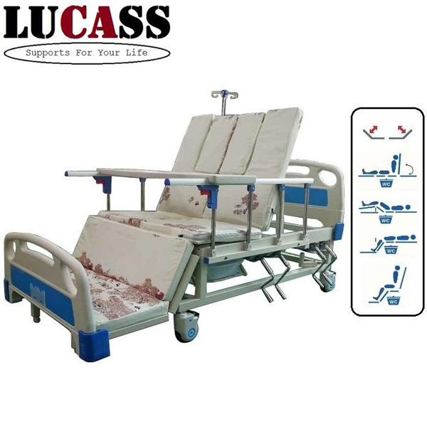 Giường bệnh đa năng 4 tay quay Lucass GB-T41 (GB-C41)