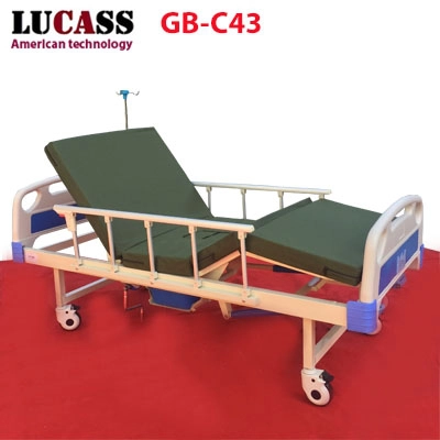 Giường y tế 3 tay quay có bô Lucass GB-C43 (GB-T43)