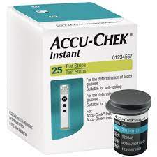 Que thử đường huyết Accu-chek Instant 25