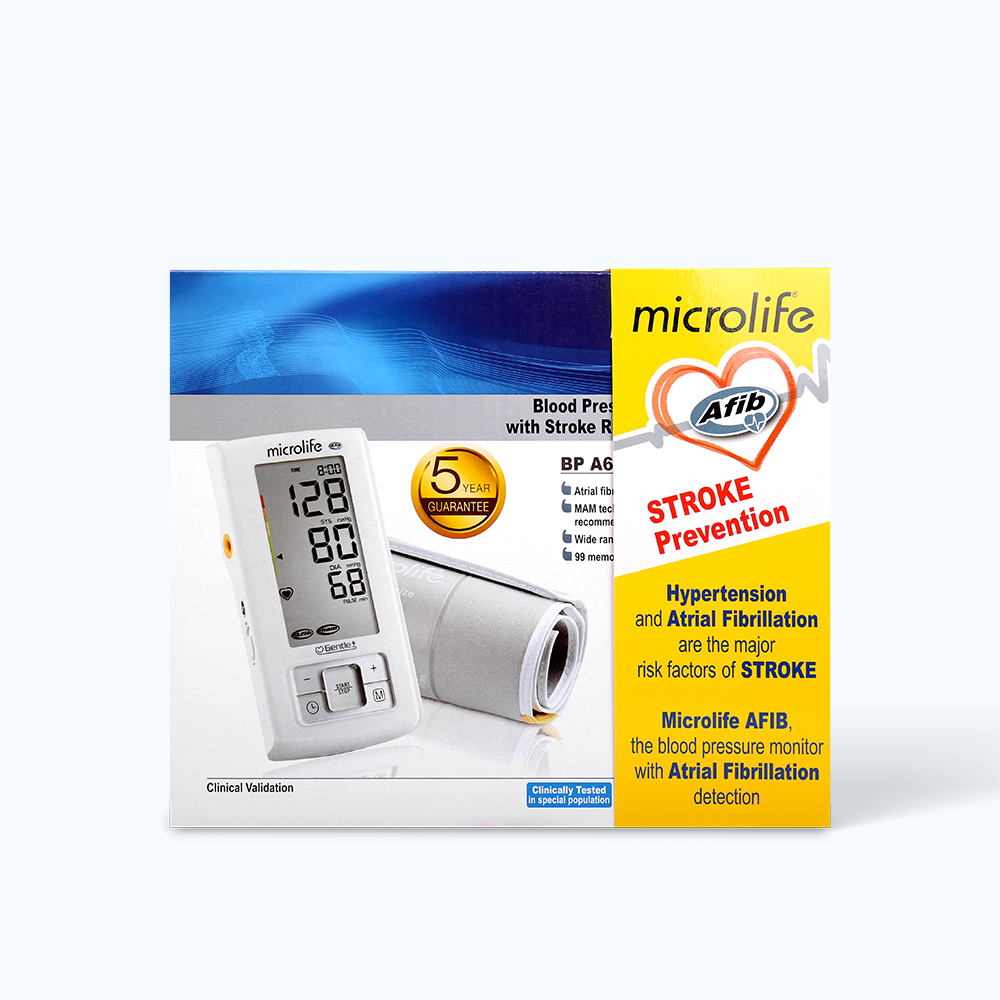 Máy đo huyết áp điện tử Microlife A6 Basic