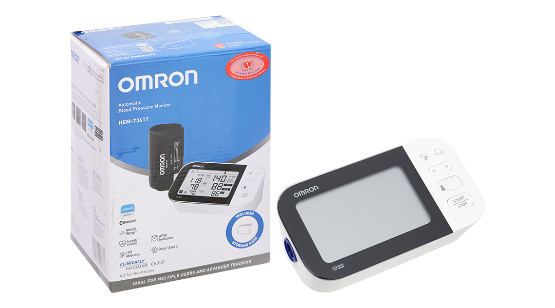 Máy đo huyết áp điện tử Omron HEM-7361T