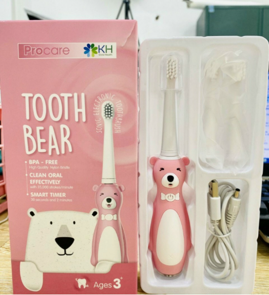 Bàn chải điện trẻ em Procare Tooth Bear