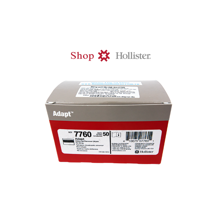 Miếng quét tẩy chất keo đế hậu môn nhân tạo Hollister 7760