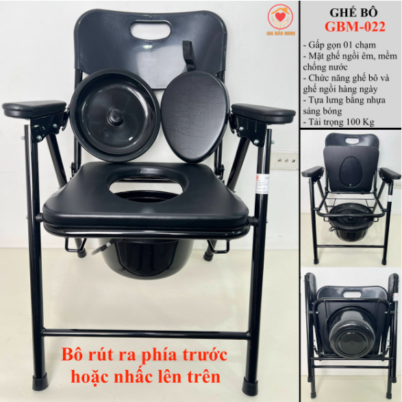 Ghế bô vệ sinh GBM-022